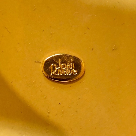 Signed Joan Rivers Leopard Print Cuff Bracelet - Picture 3 of 4